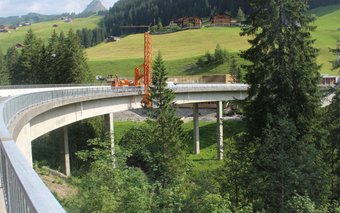 Instandsetzung: Krumbachbrücke in Damüls