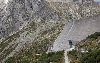 Berg- und Talstation Funivia Albigna, Schweiz