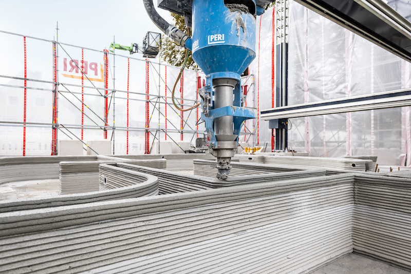 Deutschlands erstes 3D-gedrucktes Wohnhaus - Beton.org